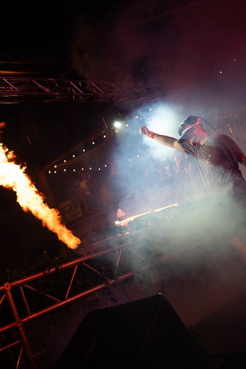 1st Street Block Party live — photo by Malachi Sanchez