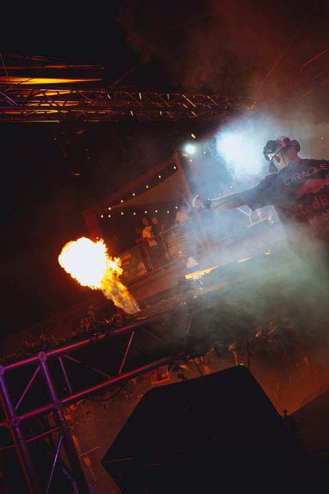 1st Street Block Party live — photo by Malachi Sanchez