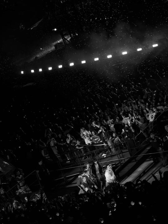 BTS live — photo by Malachi Sanchez