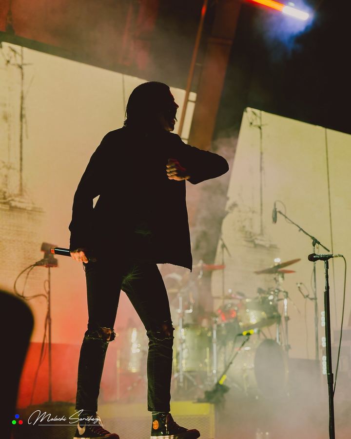 Kellin Quinn live — photo by Malachi Sanchez
