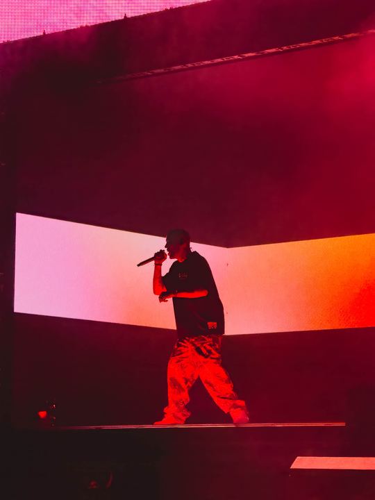 Kid Cudi live — photo by Malachi Sanchez