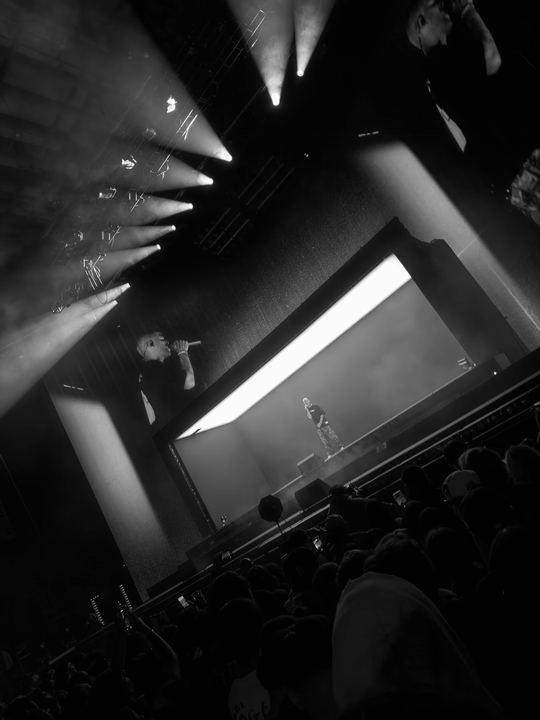 Kid Cudi live — photo by Malachi Sanchez