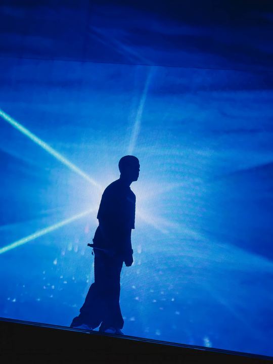 Kid Cudi live — photo by Malachi Sanchez