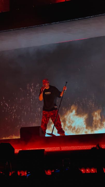 Kid Cudi live — photo by Malachi Sanchez