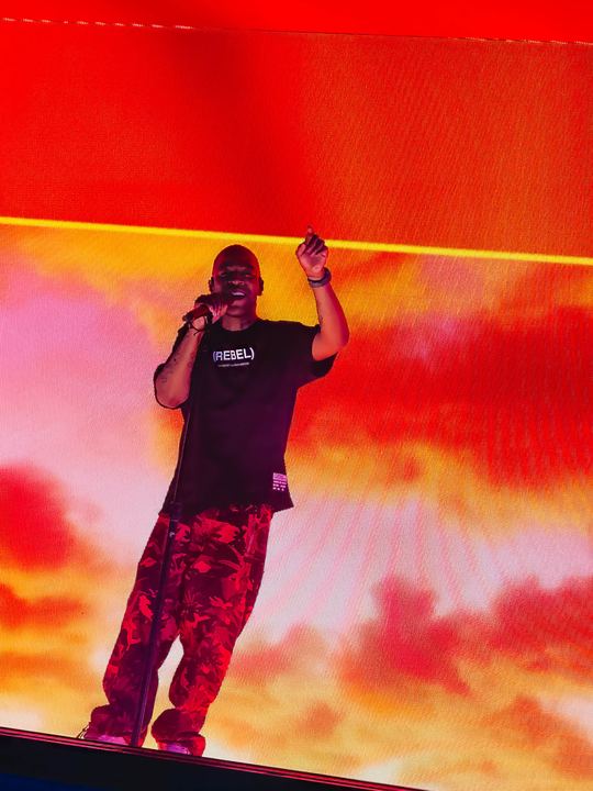 Kid Cudi live — photo by Malachi Sanchez