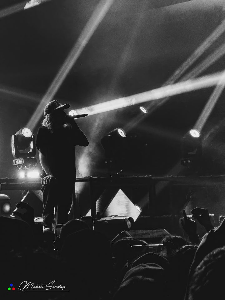 Pouya live — photo by Malachi Sanchez