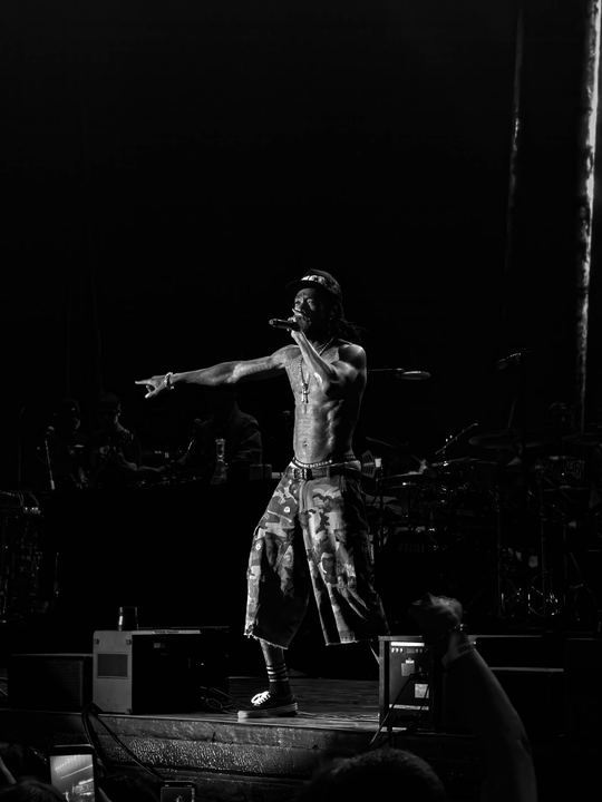 Wiz Khalifa & MGK live — photo by Malachi Sanchez