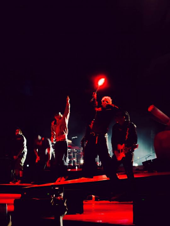 Wiz Khalifa & MGK live — photo by Malachi Sanchez